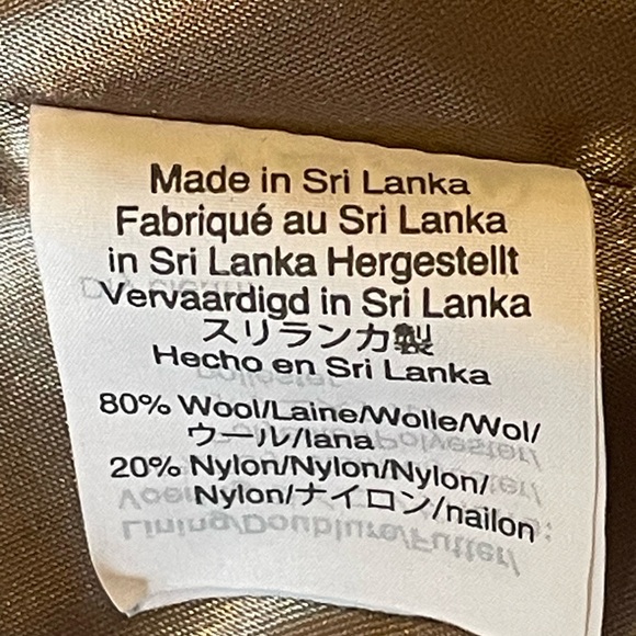 J. Crew Cocoon coat in Italian stadium-cloth wool blend warm cozy black label - Picture 9 of 10